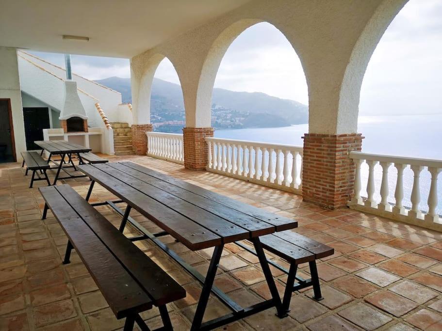 הוילה Almuñécar Casa Acogedora Con Vistas Espectaculares - Cozy Seaview House - 24H Access - Private Parking מראה חיצוני תמונה